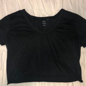 PacSun Cropped V-Neck Tee